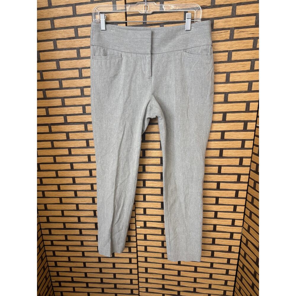 Loft Gray Marisa Skinny Dress Pants Size 4